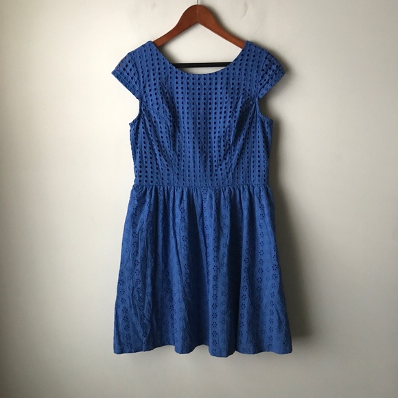 Xhilaration Dresses & Skirts - Xhilaration blue lace eyelet dress